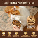 Wellness CORE Adult Dry Cat Food, Natural, Grain Free Kibble, Turkey and Chicken Recipe, 5 lb Bag