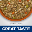 Hill's Science Diet Sensitive Stomach & Skin Tender Turkey & Rice Stew Wet Dog Food, 12.5oz Can 12pk