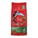 Purina ONE Lamb and Rice Formula Dry Dog Food, 8 lb, 4 Pack